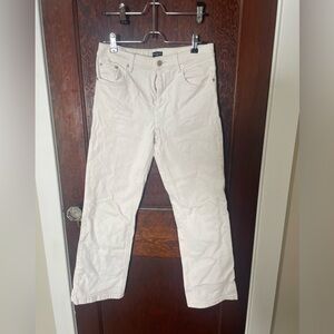 Club Monaco white straight leg jeans size 27